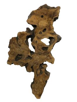 Preview: Dicke Olivenholzwurzelscheibe Art.Nr. 1087 Preview: Rustikale Wurzelscheibe vom Olivenbaum – Sägerauh und trocken