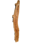 Preview: 215 cm Olivenholz Brett mit schwungvoller S Form 1210
