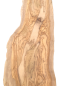 Preview: 215 cm Olivenholzbrett mit teinem Flammenmeer an Maserung 1207