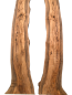 Preview: 235 cm Olivenholz Bohlen - Epoxidharz Tisch Rohlinge Set Z19