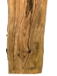 Preview: Sehr große Olivenholz Bohle mit fantastischer Maserung – ideal für Möbelstücke und kreative Holzarbeiten, aus einem 400 Jahre alten Baum.