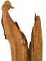 Preview: Sehr große Olivenholz Bohle mit fantastischer Maserung – ideal für Möbelstücke und kreative Holzarbeiten, aus einem 400 Jahre alten Baum.