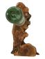 Preview: Olivenholz Weinflaschenhalter/schwebende Flasche Art.Nr. W02