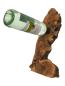 Preview: Olivenholz Weinflaschenhalter/schwebende Flasche Art.Nr. W02