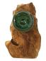Preview: Olivenholz Weinflaschenhalter/schwebende Flasche Art.Nr. W03