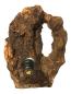 Preview: Olivenholz Weinflaschenhalter/schwebende Flasche Art.Nr. W17