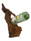 Preview: Olivenholz Weinflaschenhalter/schwebende Flasche Art.Nr. W18