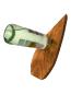 Preview: Olivenholz Weinflaschenhalter/schwebende Flasche Art.Nr. W20