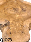 Preview: Massive Olivenholz Baumscheibe 45 cm – Trockenes Olivenholz - bereits geschliffen