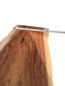 Preview: Polierte Australian Blackwood Klangholz-Bohle – 196,5 cm x 21–38 cm x 3,5 cm (Nr. 1221)