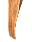 Preview: Voll massive Olivenholz Bohle 189 cm mit top Maserung -leicht windschief- 1203