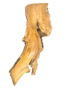 Massives, einzigartiges Olivenholzbrett aus einem 400 Jahre alten Baum – ideal für kreative Projekte und handwerkliche Anwendungen.