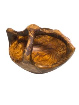 Preview: Olivenholz Schale / Olivenholz Korb Art. Nr. 1123
