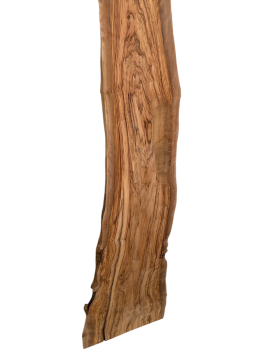 195 cm Olivenholz Brett mit sensationeller Maserung 1201