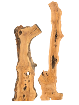 2 urwüchsige Olivenholz-Bretter – Wild, rustikal & perfekt für Epoxidharz- oder Moosbild-Projekte 1222
