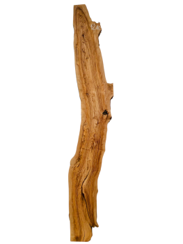 215 cm Olivenholz Brett mit schwungvoller S Form 1210