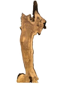 Wunderschönes Olivenholzbrett in sehr ausdrucksstarker, uriger Form – ideal für kreative Projekte und Epoxidharz-Anwendungen.