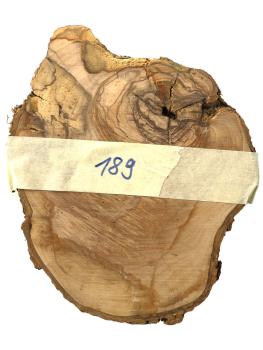 3er Set Olivenholzscheiben/Olivenholzquerschnitte Art.Nr. 189