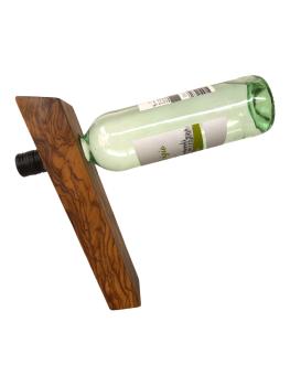 Olivenholz Weinflaschenhalter/schwebende Flasche Art.Nr. W01