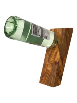 Olivenholz Weinflaschenhalter/schwebende Flasche Art.Nr. W01