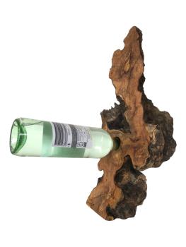 Olivenholz Weinflaschenhalter/schwebende Flasche Art.Nr. W11