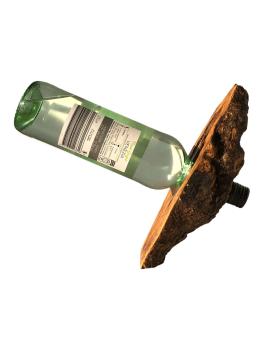 Olivenholz Weinflaschenhalter/schwebende Flasche Art.Nr. W17