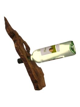 Olivenholz Weinflaschenhalter/schwebende Flasche Art.Nr. W18