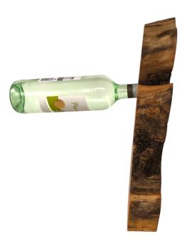 Olivenholz Weinflaschenhalter/schwebende Flasche Art.Nr. W21