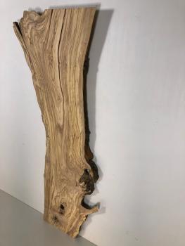 Selten großes Olivenholzbrett mit einzigartiger Maserung – perfekt für edle Tisch-Projekte und kreative Designs.