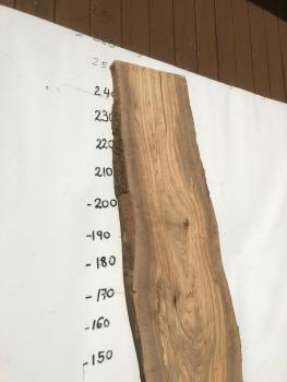 Große Olivenholz Bohle – ideal für den Bau von Esstischen, Theken oder Arbeitsplatten.