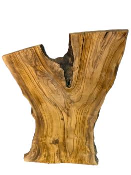 Olivenholzbrett 100 x 40-63 x 2,5 cm Art. Nr. B942