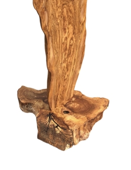 Preview: Olivenholz Maser Deko Skulptur D747