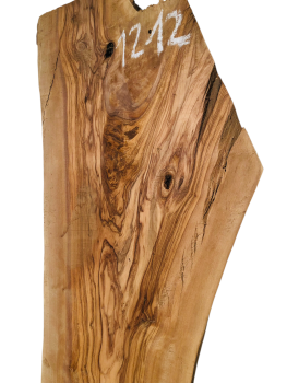 Vielseitige 200 cm Olivenholz Bohle mit 4,7 cm Stärke und hoher Tragfestigkeit 1212