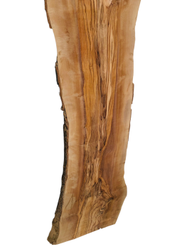 Vielseitige 200 cm Olivenholz Bohle mit 4,7 cm Stärke und hoher Tragfestigkeit 1212