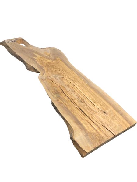 Großes, uriges Olivenholzbrett – ideal für Epoxidharz-Projekte und kreative handwerkliche Anwendungen.
