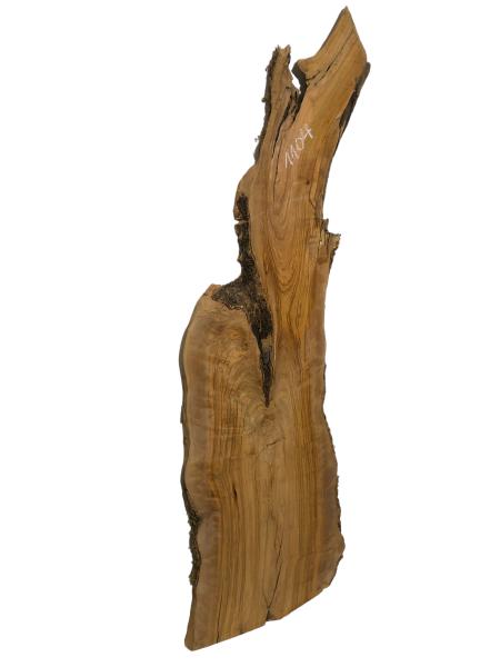 Massives, einzigartiges Olivenholzbrett aus einem 400 Jahre alten Baum – ideal für kreative Projekte und handwerkliche Anwendungen.