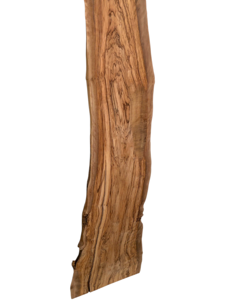 195 cm Olivenholz Brett mit sensationeller Maserung 1201
