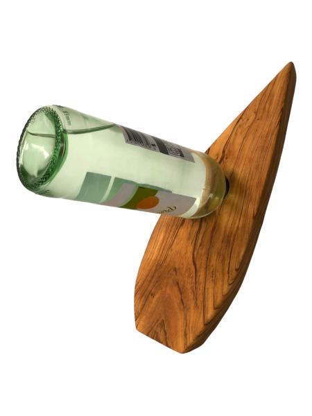 Olivenholz Weinflaschenhalter/schwebende Flasche Art.Nr. W20