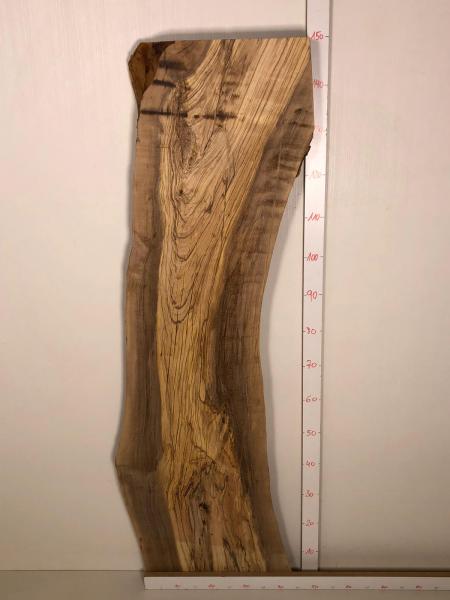 Sehr massive und breite Olivenholzbohle – ideal für stabile Projekte und kreative Anwendungen.