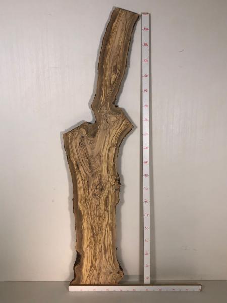 Imposantes Olivenholz Brett – perfekt für den Bau von Tischen, Theken oder Regalen.