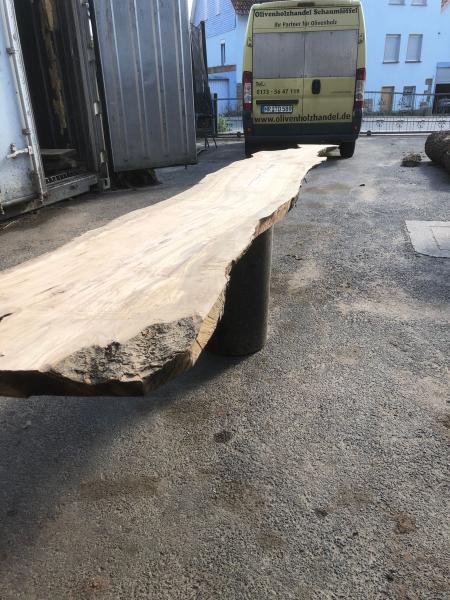 Beeindruckende Olivenholz Bohle – ideal für Tresen, Tische oder Theken