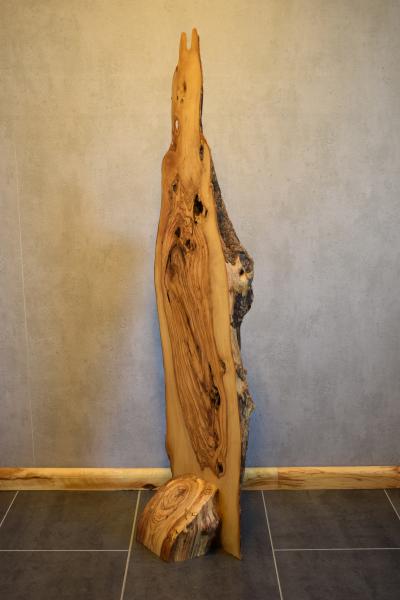 Dekoelement aus Olivenholz
