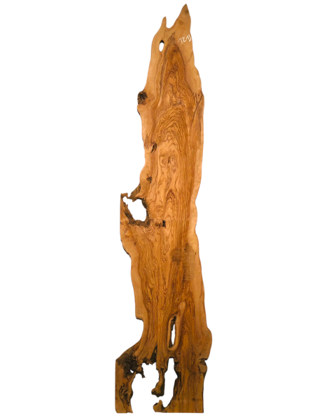 Riesige 265 cm Olivenholz Bohle - Uralt und wunderschön - 1213