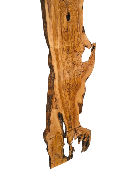 Riesige 265 cm Olivenholz Bohle - Uralt und wunderschön - 1213