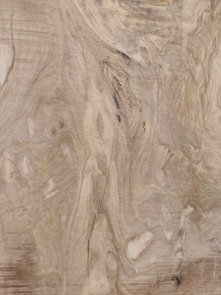 Olivenholzbohle 145 cm – Trockenes Olivenholz für Epoxidharz Tischplatte Unikat